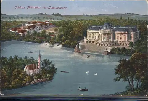 Ludwigsburg Schloss Monrepos Kat. Ludwigsburg