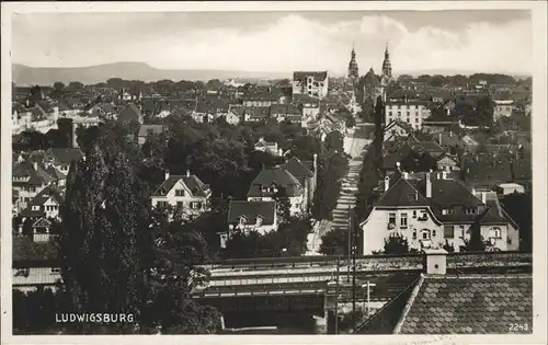 Ludwigsburg Gesamtansicht Kat. Ludwigsburg