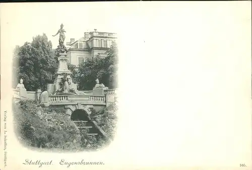 Stuttgart Eugensbrunnen Kat. Stuttgart