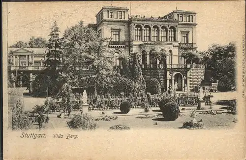 Stuttgart Villa Berg Kat. Stuttgart