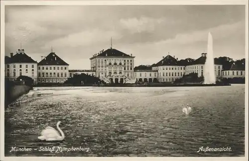 Muenchen Schloss Nymphenburg
Aussenansicht Kat. Muenchen