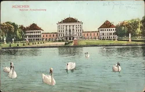 Muenchen Schloss Nymphenburg Kat. Muenchen