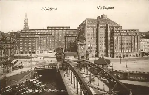 Hamburg Chilehaus
Ballinhaus
Wolkenkratzer Kat. Hamburg