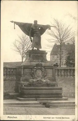 Muenchen Kochel-Denkmal Kat. Muenchen