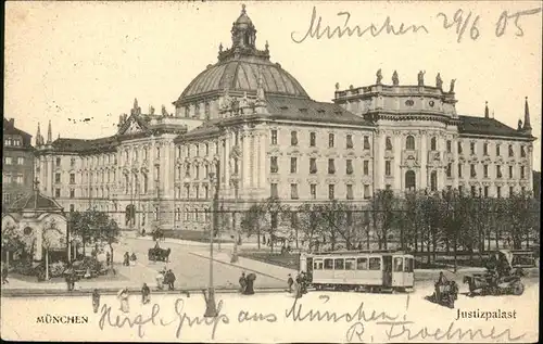 Muenchen Justizpalast Kat. Muenchen