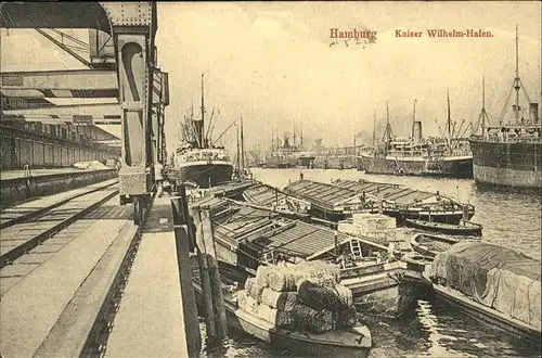 Hamburg Kaiser-Wilhelm-Hafen Kat. Hamburg