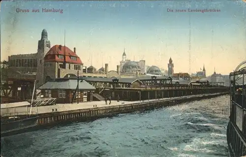 Hamburg Landungsbruecken Kat. Hamburg