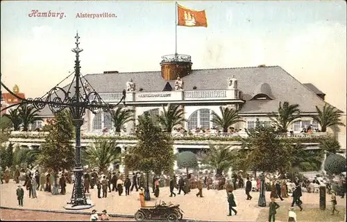 Hamburg Alsterpavillon Kat. Hamburg