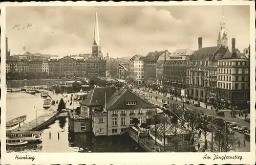 Hamburg Jungfernstieg Kat. Hamburg