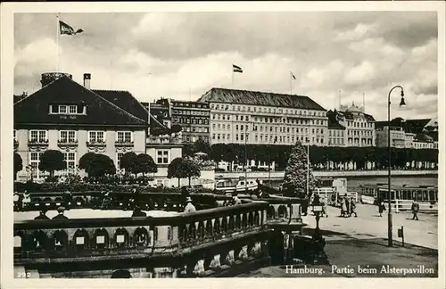 Hamburg Alsterpavillon Kat. Hamburg