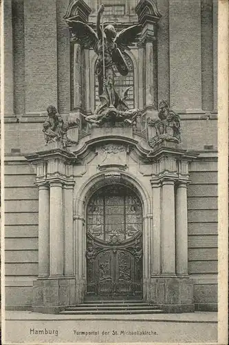 Hamburg St. Michaeliskirche
Turmportal Kat. Hamburg