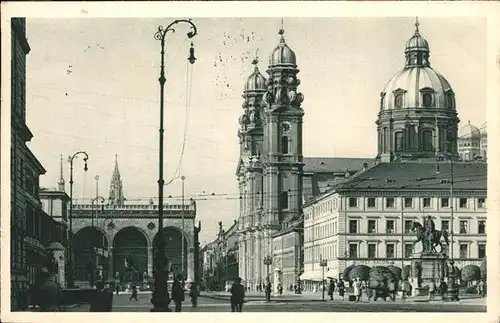 Muenchen Odeonsplatz Kat. Muenchen