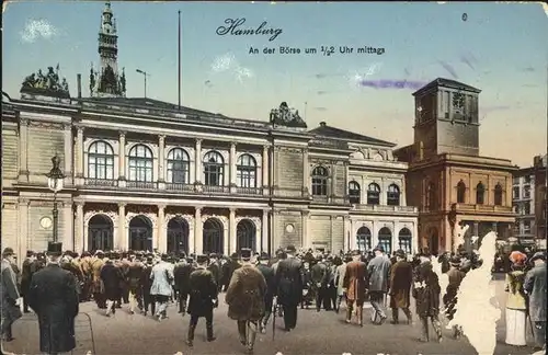 Hamburg Boerse Kat. Hamburg