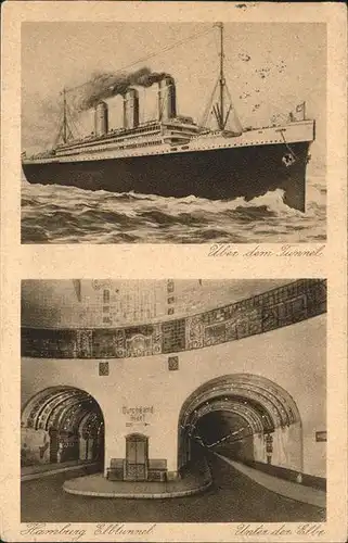 Hamburg Elbtunnel
Steinwaerder
 Kat. Hamburg