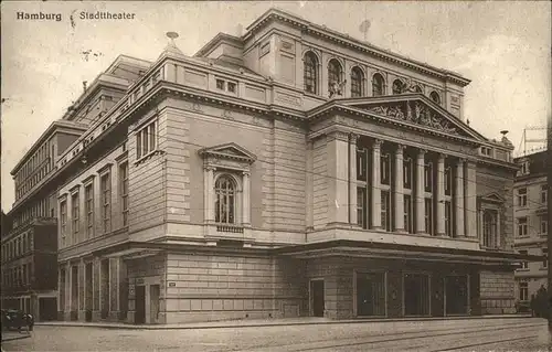Hamburg Stadttheater Kat. Hamburg