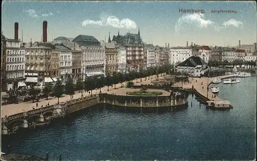 Hamburg Jungfernstieg Kat. Hamburg