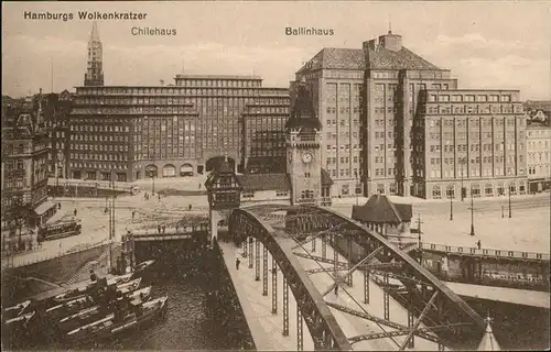 Hamburg Wolkenkratzer Kat. Hamburg