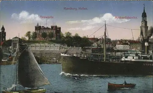 Hamburg Hafen
Michaeliskirche
Seewarte Kat. Hamburg
