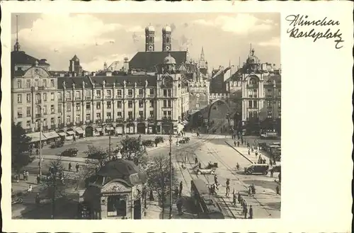 Muenchen Karlsplatz Kat. Muenchen