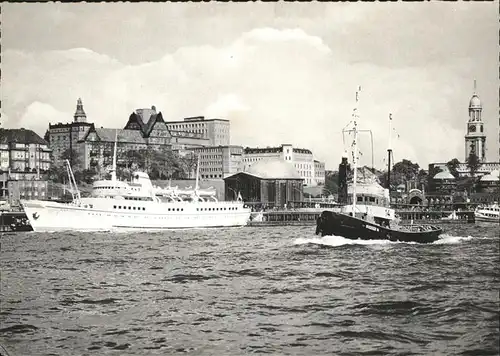 Hamburg Seebaederschiff Kat. Hamburg