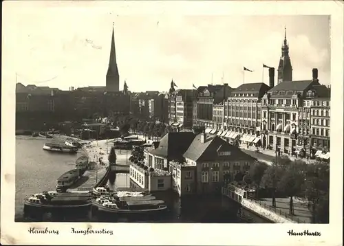 Hamburg Jungfernstieg Kat. Hamburg