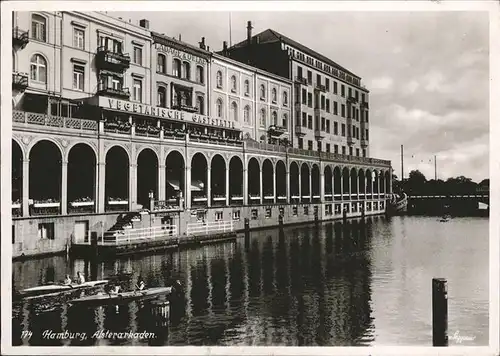 Hamburg Alsterarkaden Kat. Hamburg