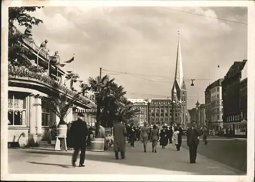 Hamburg Jungfernstieg Kat. Hamburg