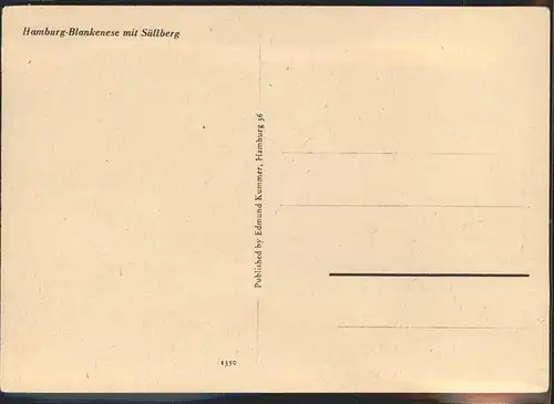 Hamburg Blankenese
Suellberg Kat. Hamburg
