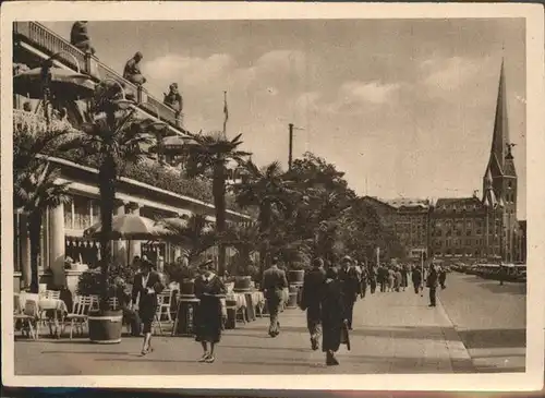 Hamburg Jungfernstieg
Alsterpavillon Kat. Hamburg