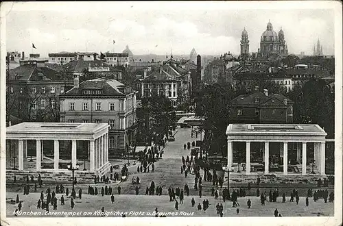 Muenchen Ehrentempel
Koenigl. Platz Kat. Muenchen