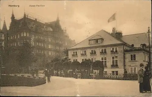 Hamburg Alster-Pavillon Kat. Hamburg