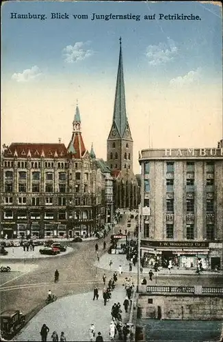 Hamburg Jungfernstieg
Petrikirche Kat. Hamburg