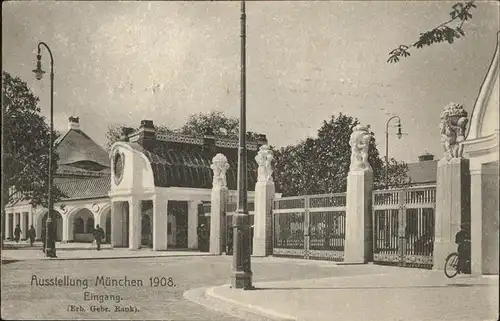 Muenchen Ausstellung 1908 Kat. Muenchen