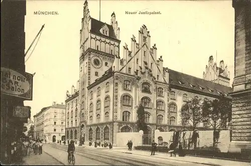 Muenchen Neuer Justizpalast Kat. Muenchen