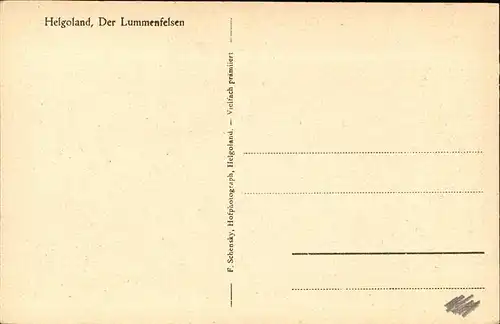 Helgoland Lummenfelsen / Helgoland /Pinneberg LKR