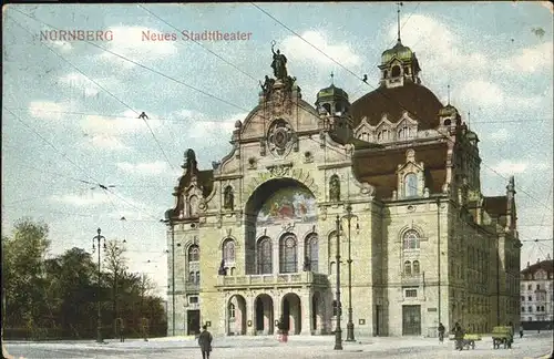 Nuernberg Neues Stadttheater Kat. Nuernberg