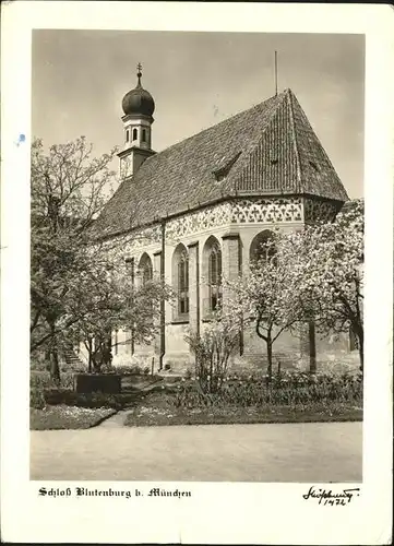 Muenchen Schloss Blutenburg Kat. Muenchen