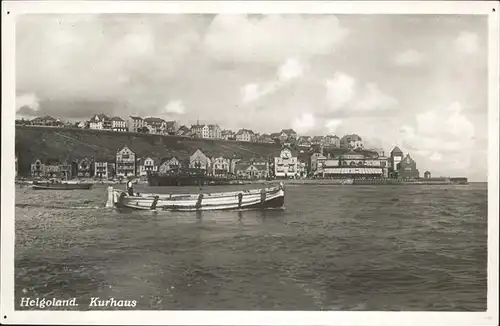Helgoland Kurhaus Boot / Helgoland /Pinneberg LKR