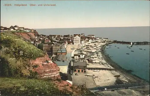 Helgoland Oberland Unterland / Helgoland /Pinneberg LKR