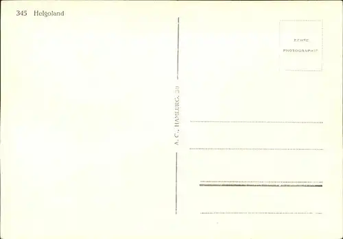 Helgoland Totalansicht / Helgoland /Pinneberg LKR