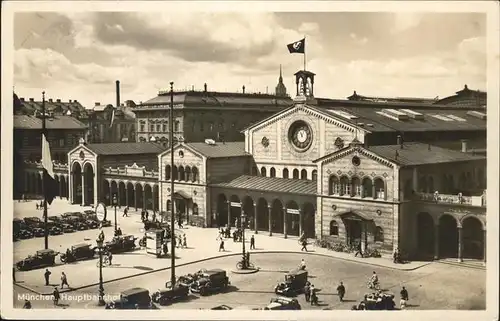 Muenchen Hauptbahnhof  Kat. Muenchen