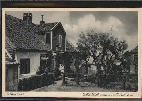 Helgoland Villa Hoffmann von Fallersleben Kinder / Helgoland /Pinneberg LKR