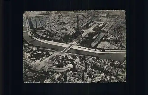 aw13148 Paris Vue aerienne Kategorie. Paris Alte Ansichtskarten