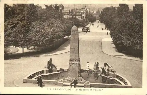 Strasbourg Alsace Monument Pasteur