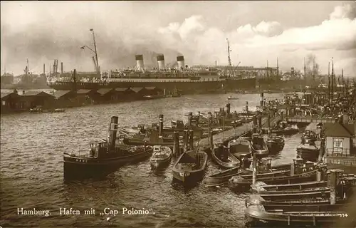 Hamburg Hafen Cap Polonio Kat. Hamburg