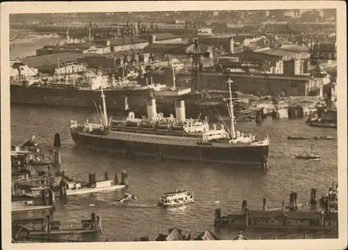 Hamburg Hafen Schiffe Kat. Hamburg