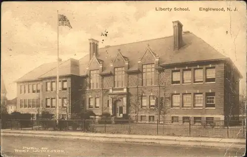 Englewood New Jersey Liberty School Kat. Englewood