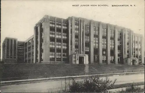 Binghamton West Junior High School Kat. Binghamton