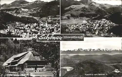 Schoenau Schwarzwald Schoenau Schwarzwald Belchen Multen x / Schoenau im Schwarzwald /Loerrach LKR