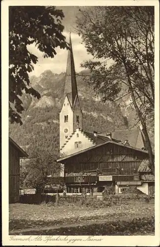 Garmisch-Partenkirchen Garmisch-Partenkirchen Kirche * / Garmisch-Partenkirchen /Garmisch-Partenkirchen LKR